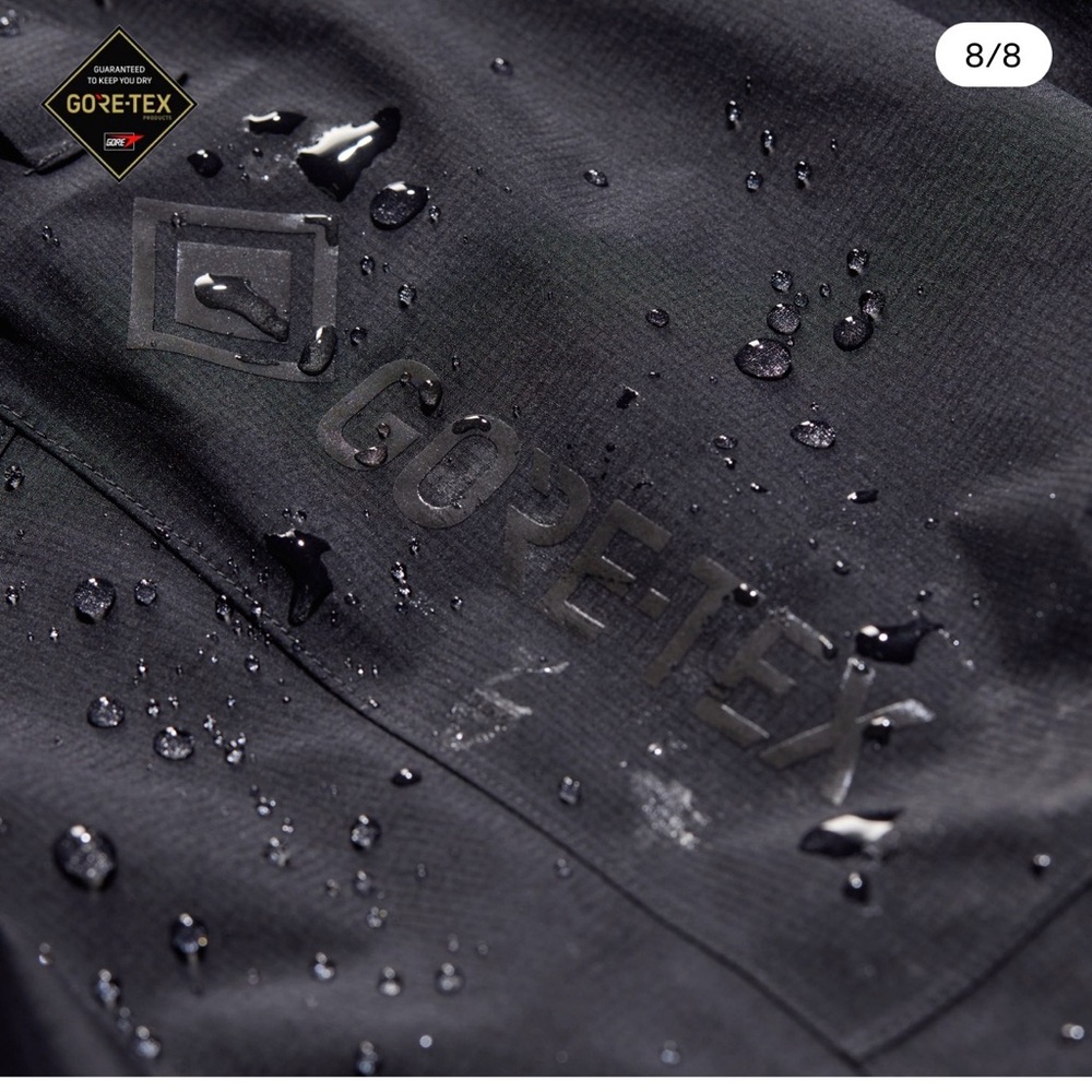 NWT GORE-TEX Black Performance Jacket and Pants Set - Picture 11 of 16